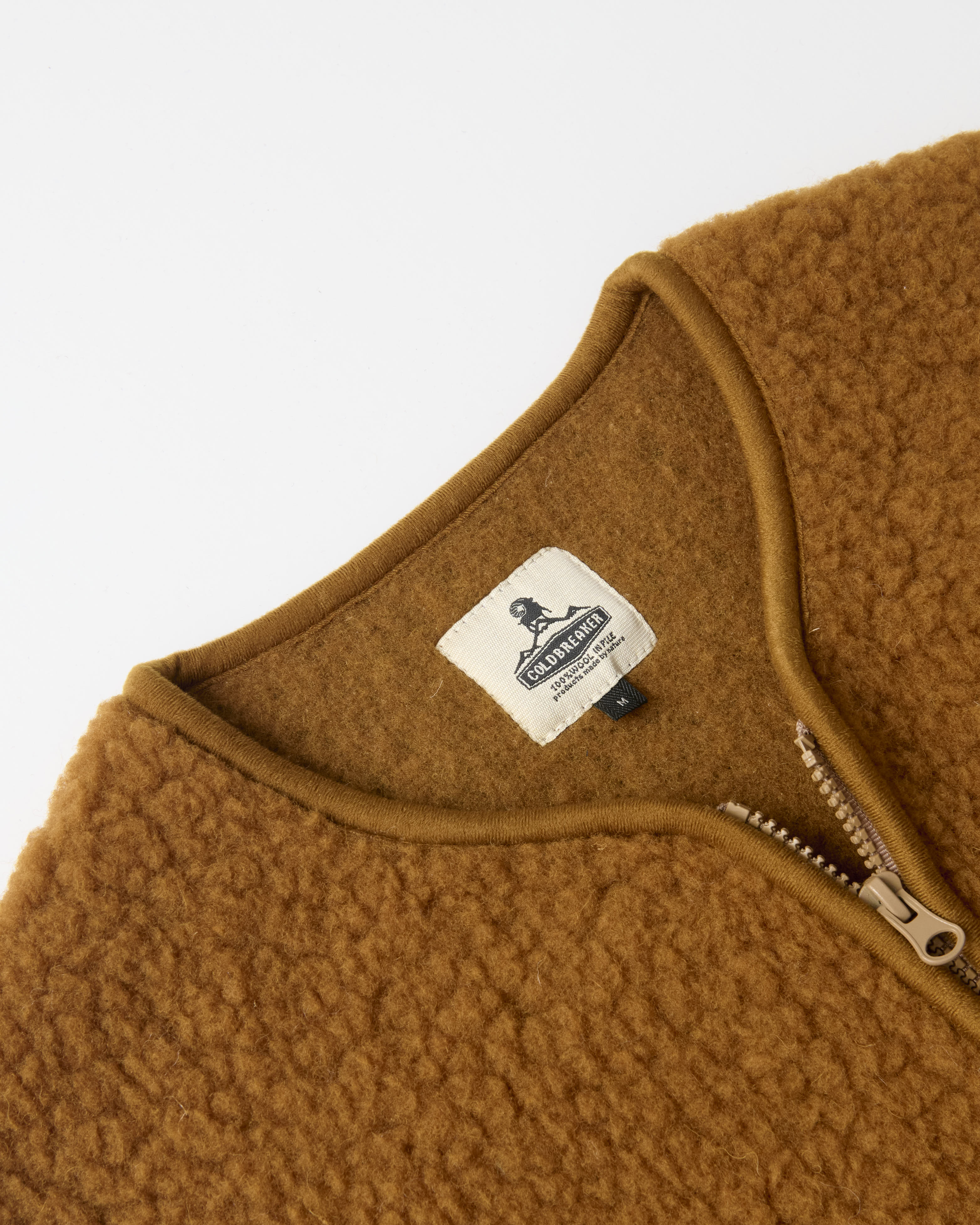 Coldbreaker Pepitco Wool Gilet Caramel
