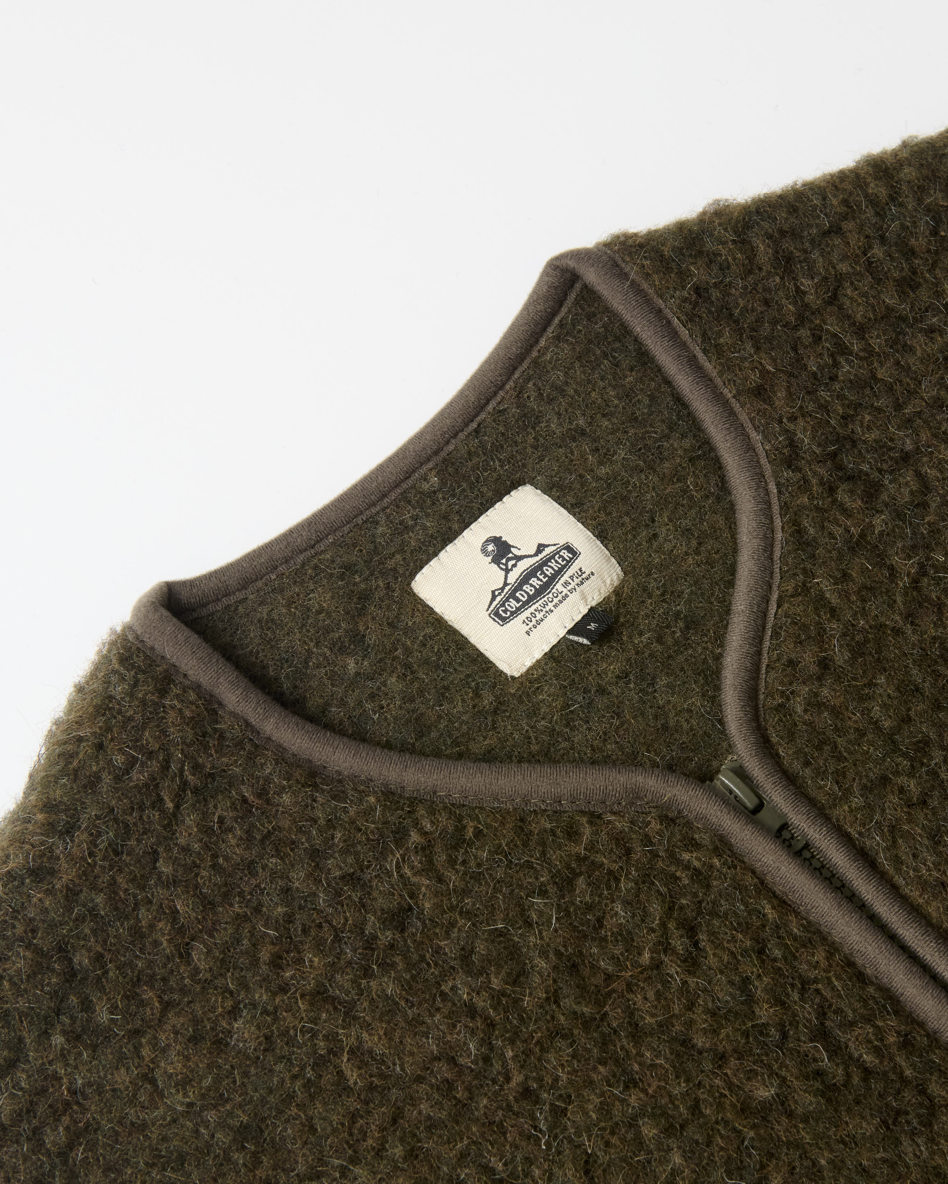 Coldbreaker Nordeen Wool Sweatshirt Khaki