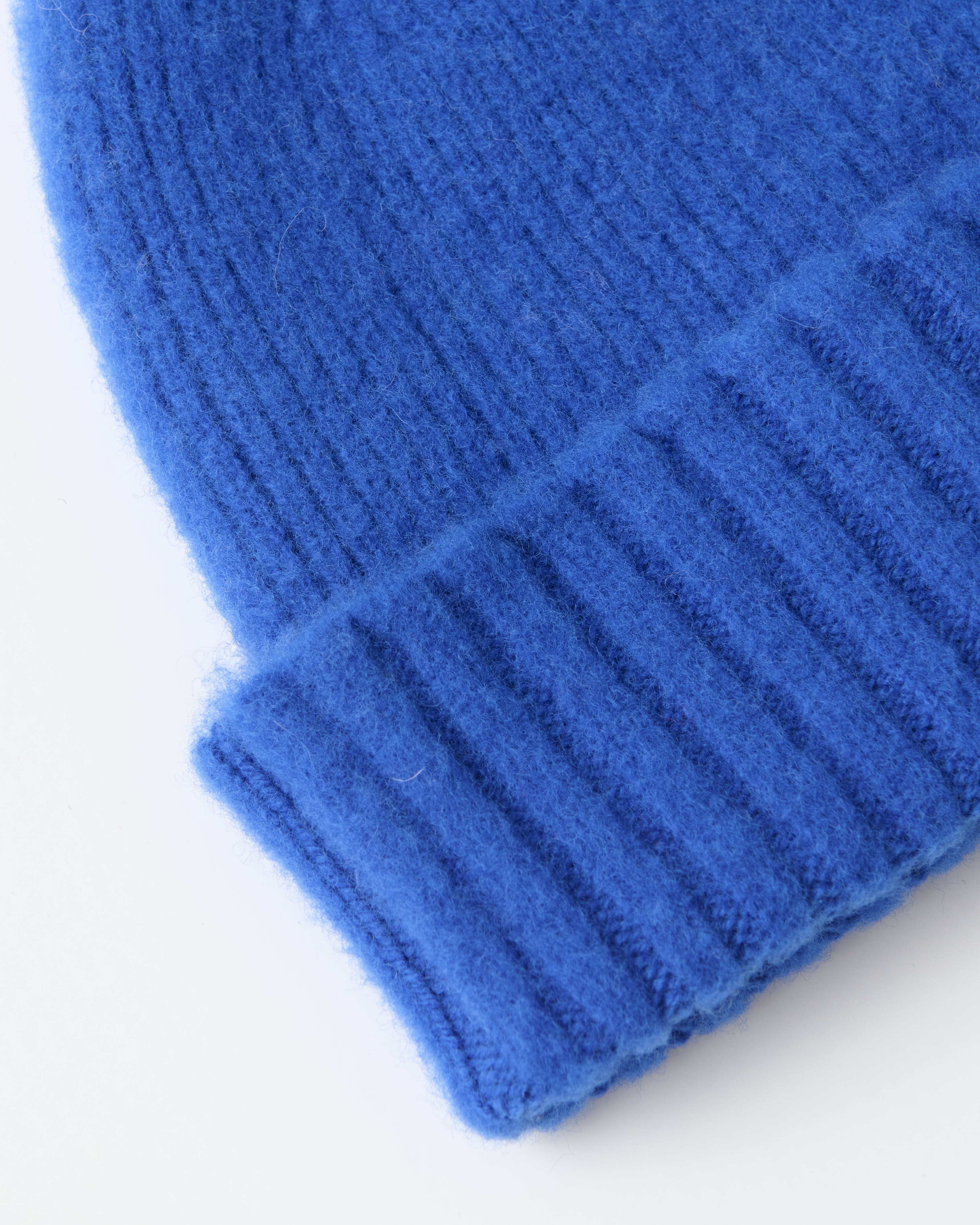Mackie Rona Brushed Wool Beanie Hat Royal Blue
