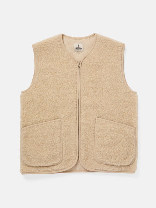 Coldbreaker Pepitco Wool Gilet Beige