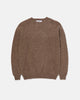 Harley of Scotland Brushed Shetland Crew Neck Jumper Tundra