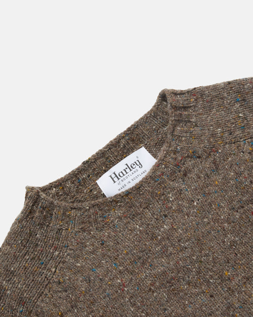 Harley of Scotland Donegal Crew Neck Jumper Torridon