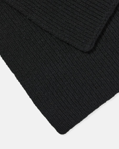 Mackie Clyde Lambswool Scarf Black