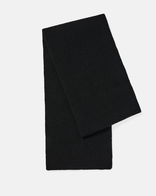 Mackie Clyde Lambswool Scarf Black
