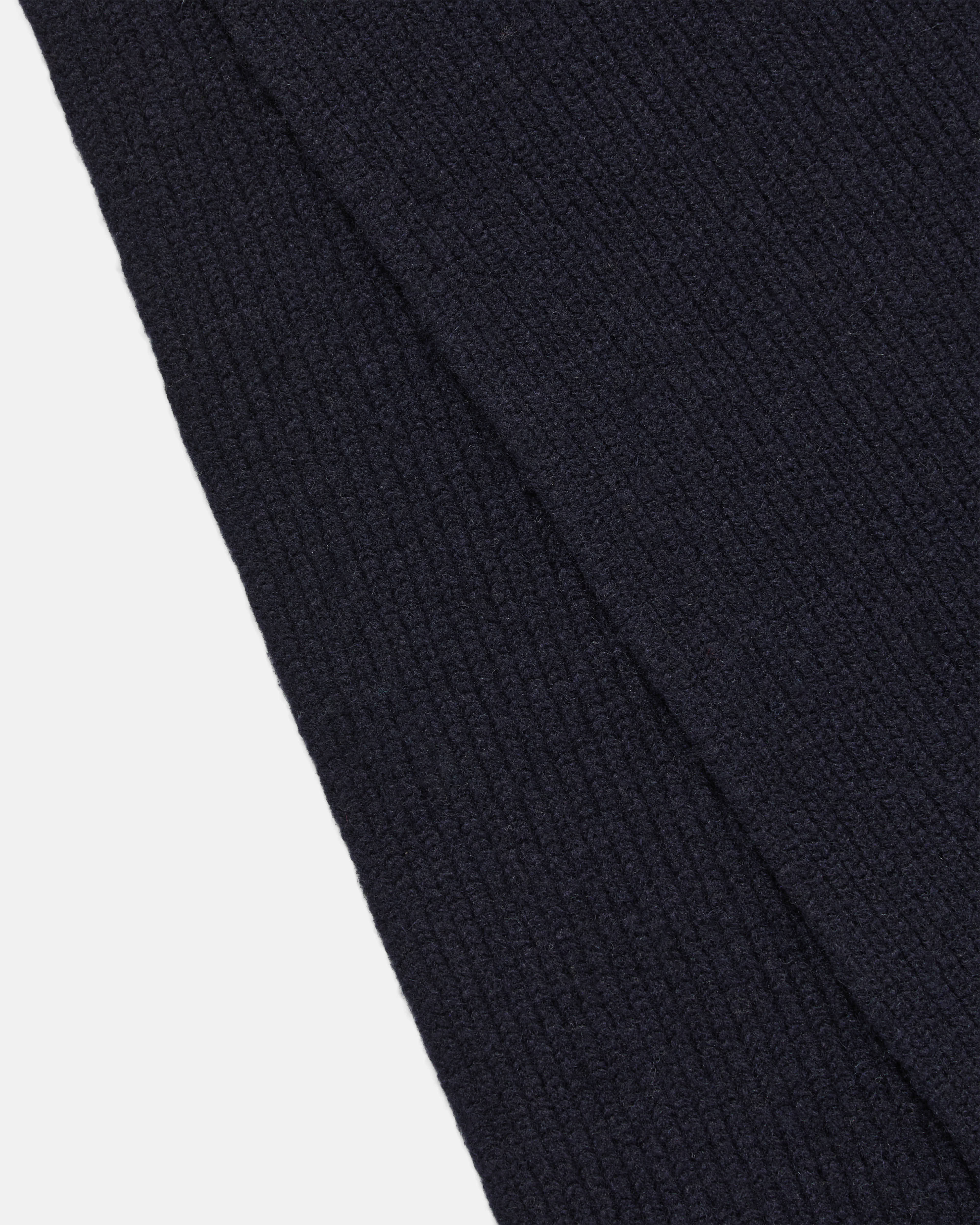Mackie Clyde Lambswool Scarf Navy