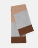 Mackie Rona Brushed Wool Scarf Green, Camel and Grey