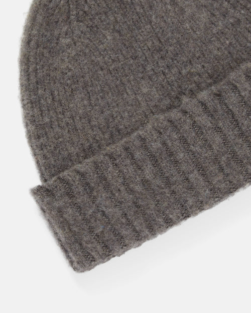 Mackie Rona Brushed Wool Beanie Hat Birch