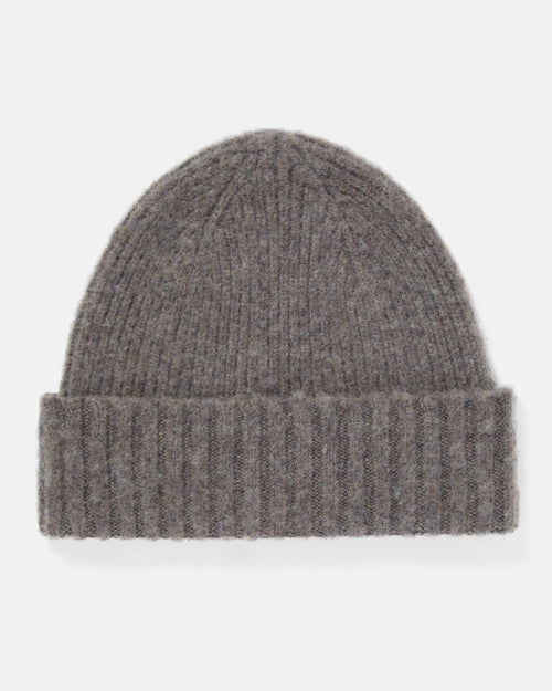 Mackie Rona Brushed Wool Beanie Hat Birch