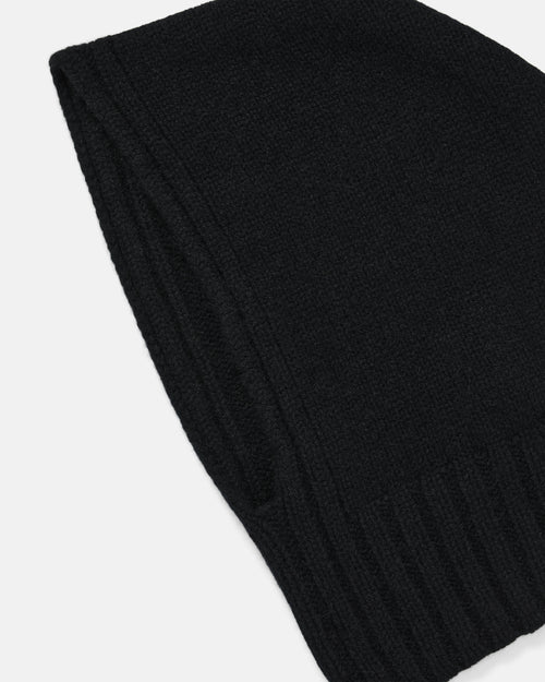 Mackie Wick Wool Angora Hood Black