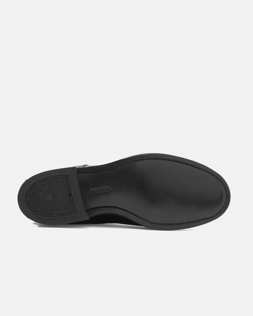 Viberg Navvy Boot Black Calfskin