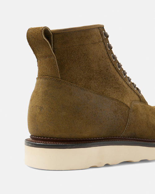 Viberg Scout Boot Mushroom Chamois Roughout