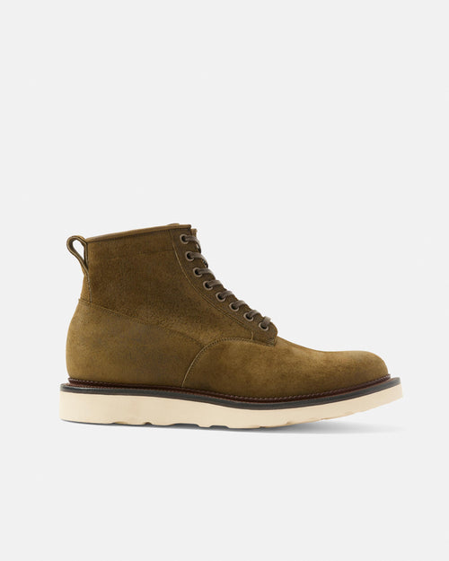 Viberg Scout Boot Mushroom Chamois Roughout