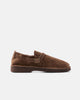 Aurora Middle English Dark Brown Suede