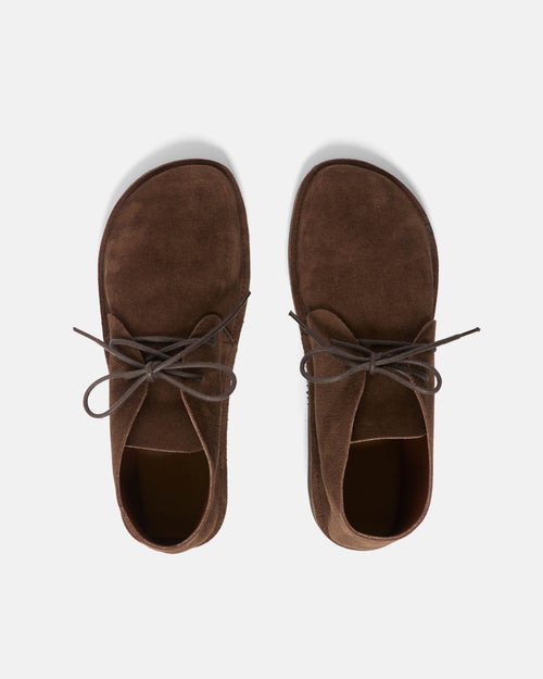 Aurora North Pacific Dark Brown Suede