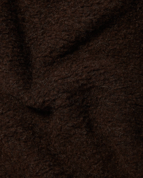 Coldbreaker Walker Jacket Wool Sweatshirt Dark Brown