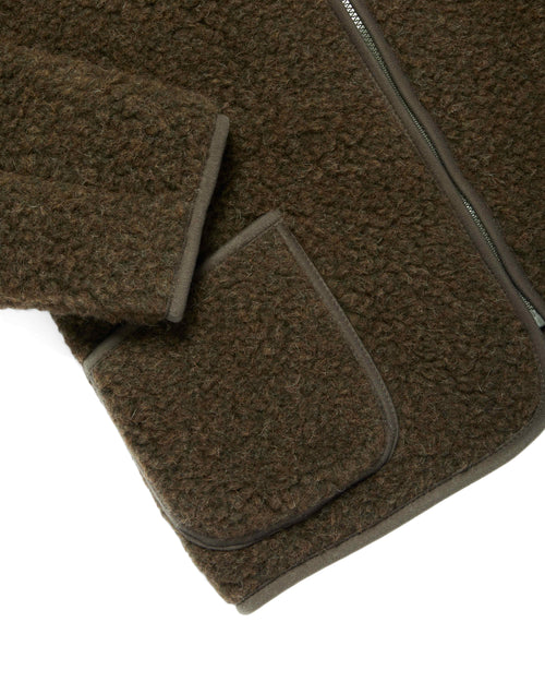 Coldbreaker Nordeen Wool Sweatshirt Khaki