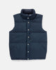 Crescent Down Works 60/40 Italian Vest Navy with Navy Lining