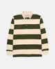 TMBS Cotton Jersey Rugby Green Ecru