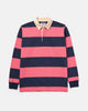 TMBS Cotton Jersey Rugby Pink Navy