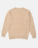 Harley of Scotland Brushed Shetland Neck Jumper Calico