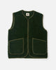 Coldbreaker Pepitco Wool Gilet Dark Green