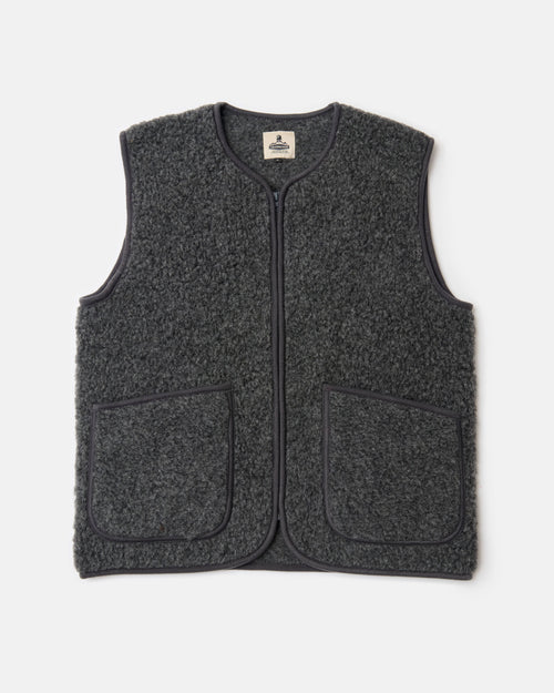 Coldbreaker Pepitco Wool Gilet Graphite
