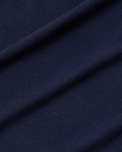 Scott & Charters Round Neck Jumper Navy