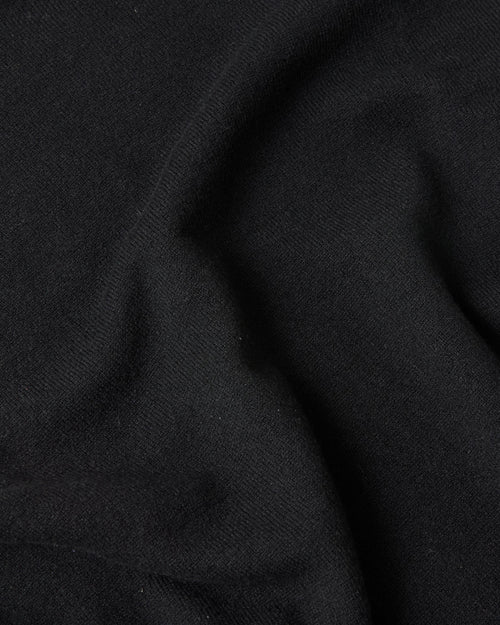 Scott & Charters Cashmere V-Neck Jumper Black