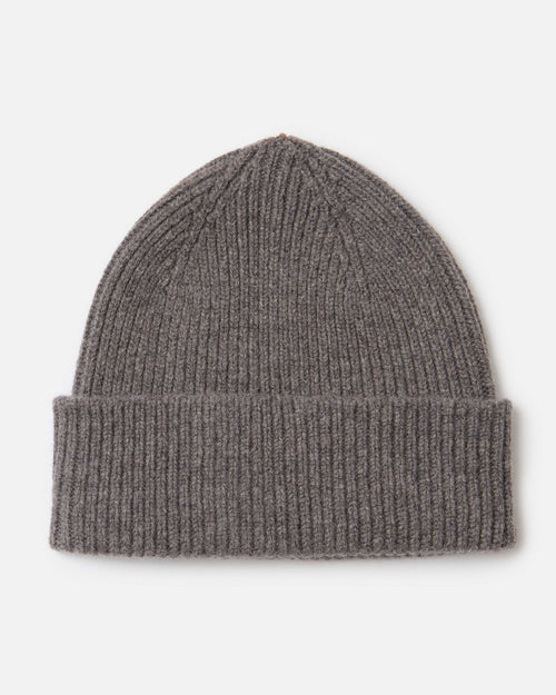 Mackie Clyde Lambswool Beanie Hat Birch