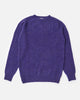 Harley of Scotland Brushed Shetland Crew Neck Jumper Iris