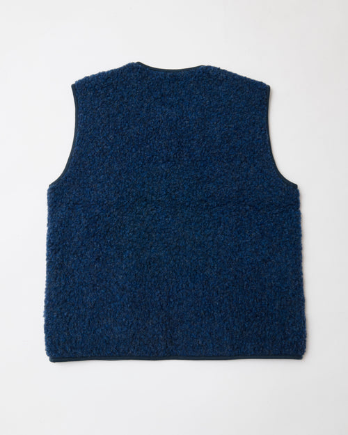 Coldbreaker Pepitco Wool Gilet Dark Blue
