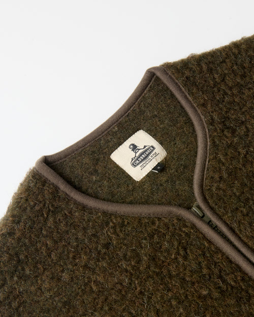 Coldbreaker Nordeen Wool Sweatshirt Khaki