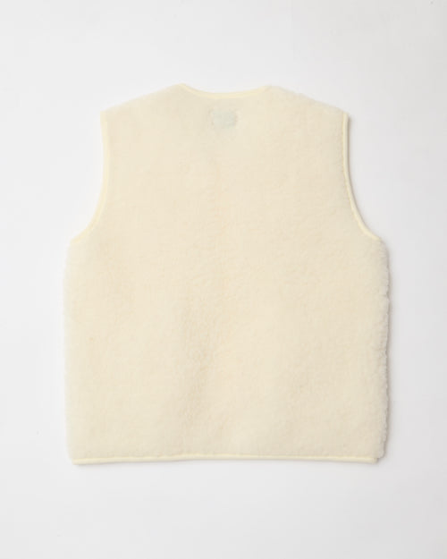 Coldbreaker Pepitco Wool Gilet Natural