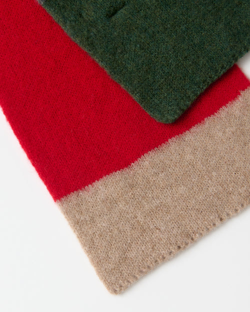 Mackie Rona Brushed Wool Scarf Multi