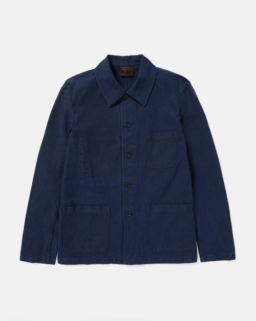 Vetra Workwear Jacket French Moleskin Indigo