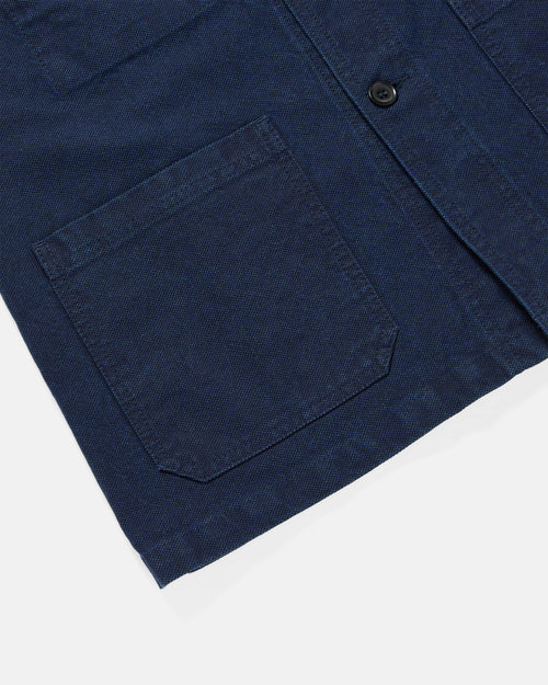 Vetra Workwear Jacket French Moleskin Indigo