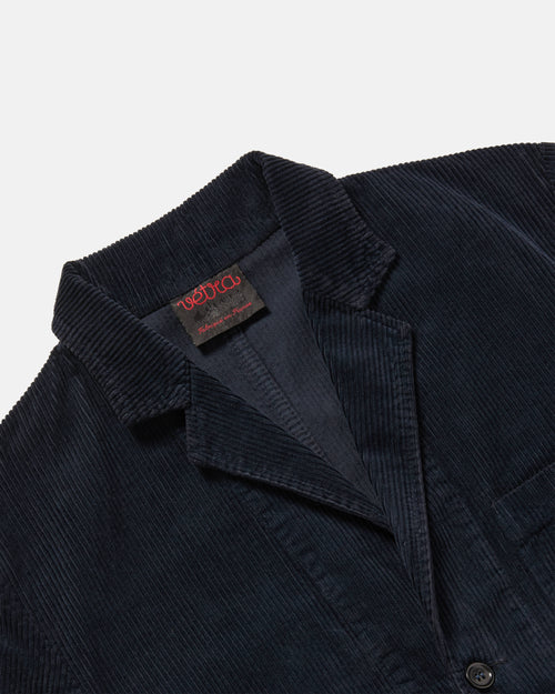 Vetra Workwear Blazer Navy Corduroy