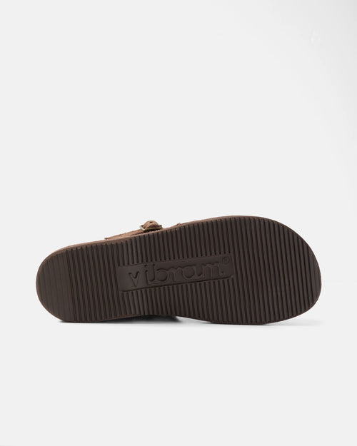 Close-up of Vibram rubber sole on Aurora Middle English shoe