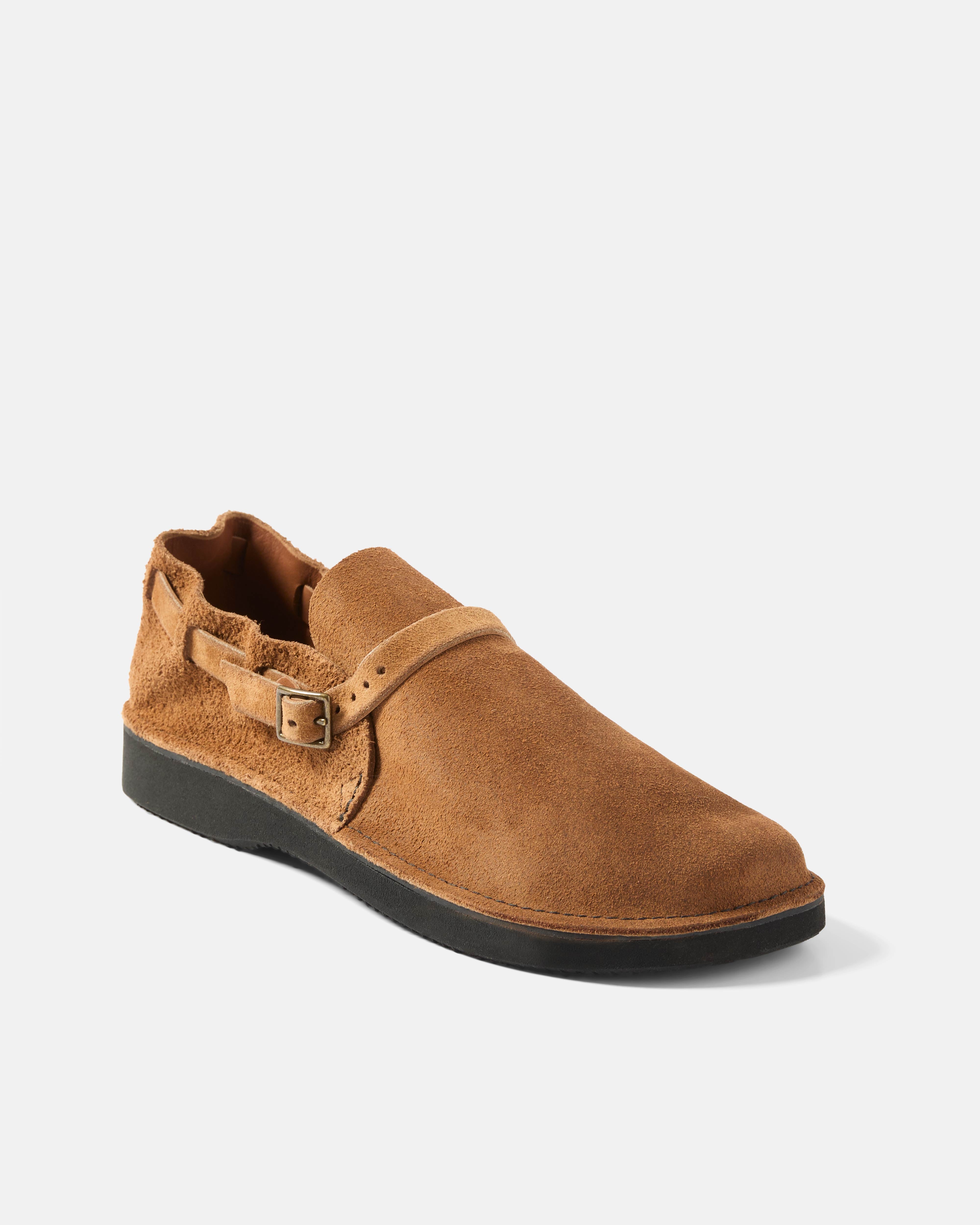 Aurora Shoe Co Middle English Suede Shoe Snuff | The Multibrand Store