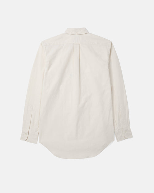 Back view of ecru Kamakura Vintage Ivy Oxford button-down shirt