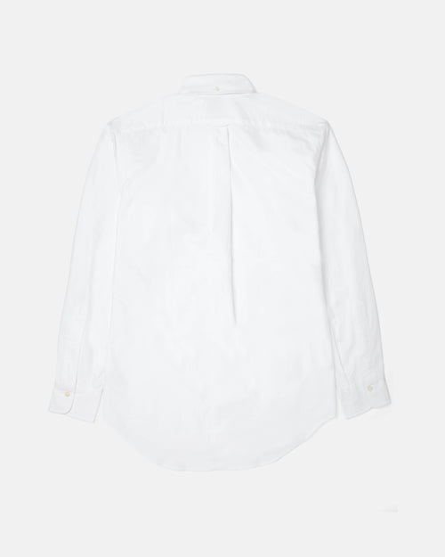 Back view of white Kamakura Vintage Ivy Oxford shirt