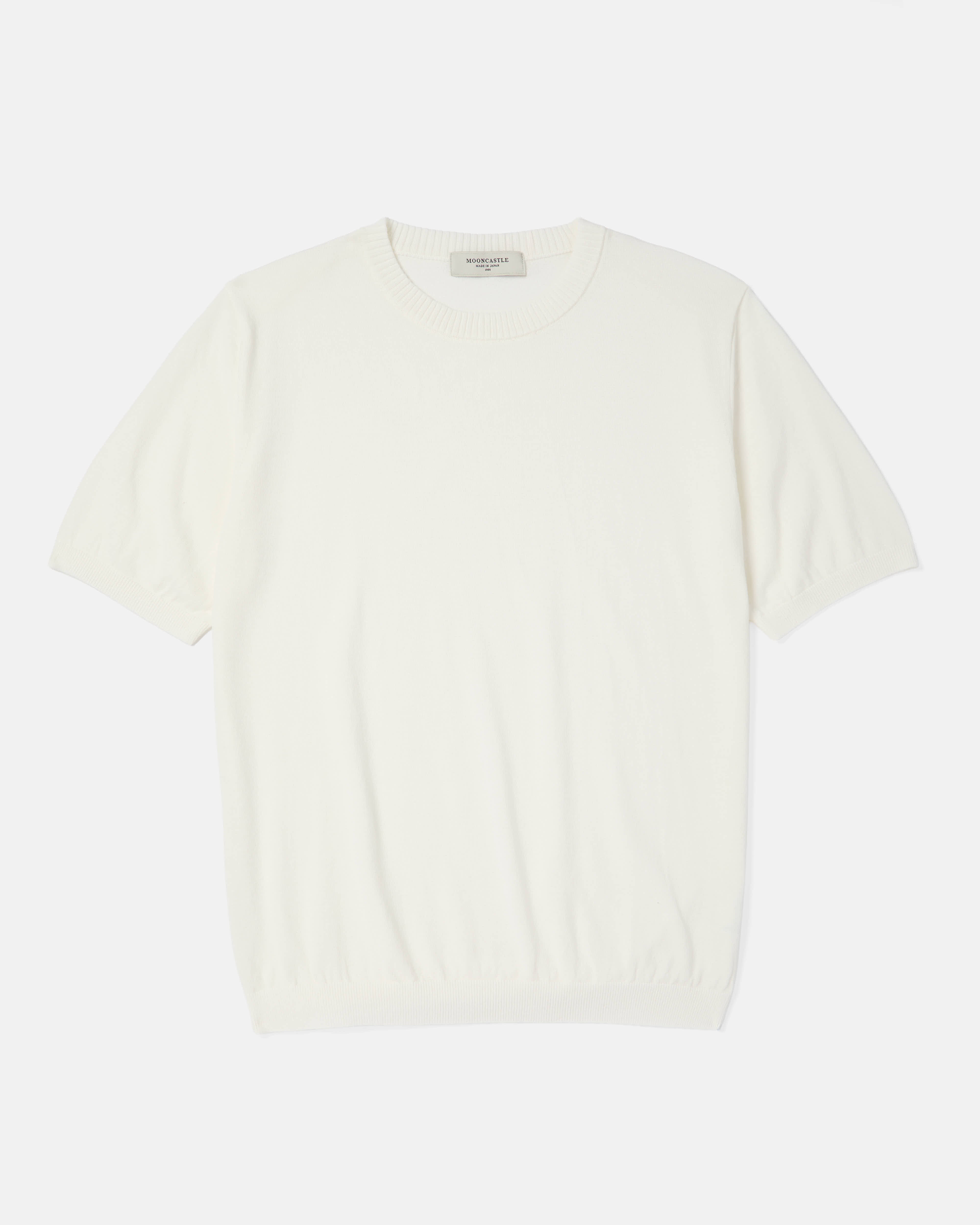Off-white Mooncastle Ice Cotton crewneck tee front view