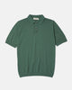 Mooncastle Ice Cotton Knit Polo Shirt Olive