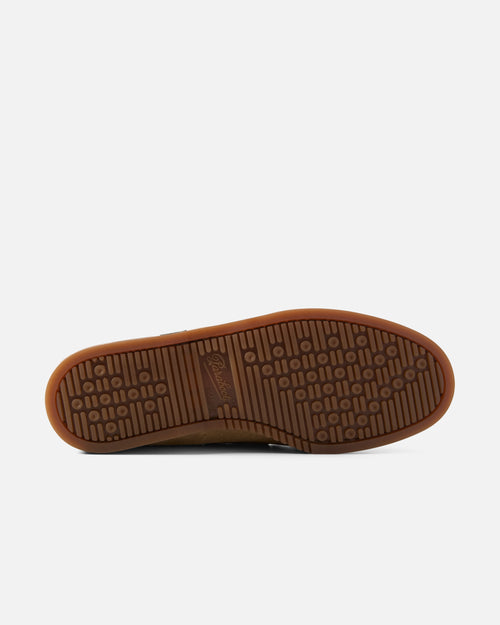 Close-up of rubber sole on Paraboot Barth boat shoe