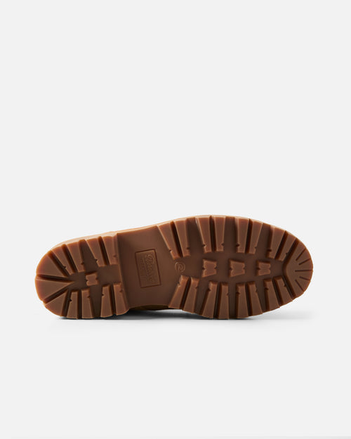 Close-up of rubber sole on Paraboot Thiers derby shoe