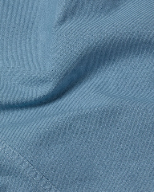 Close-up of cotton twill fabric on cloud Vetra chore jacket