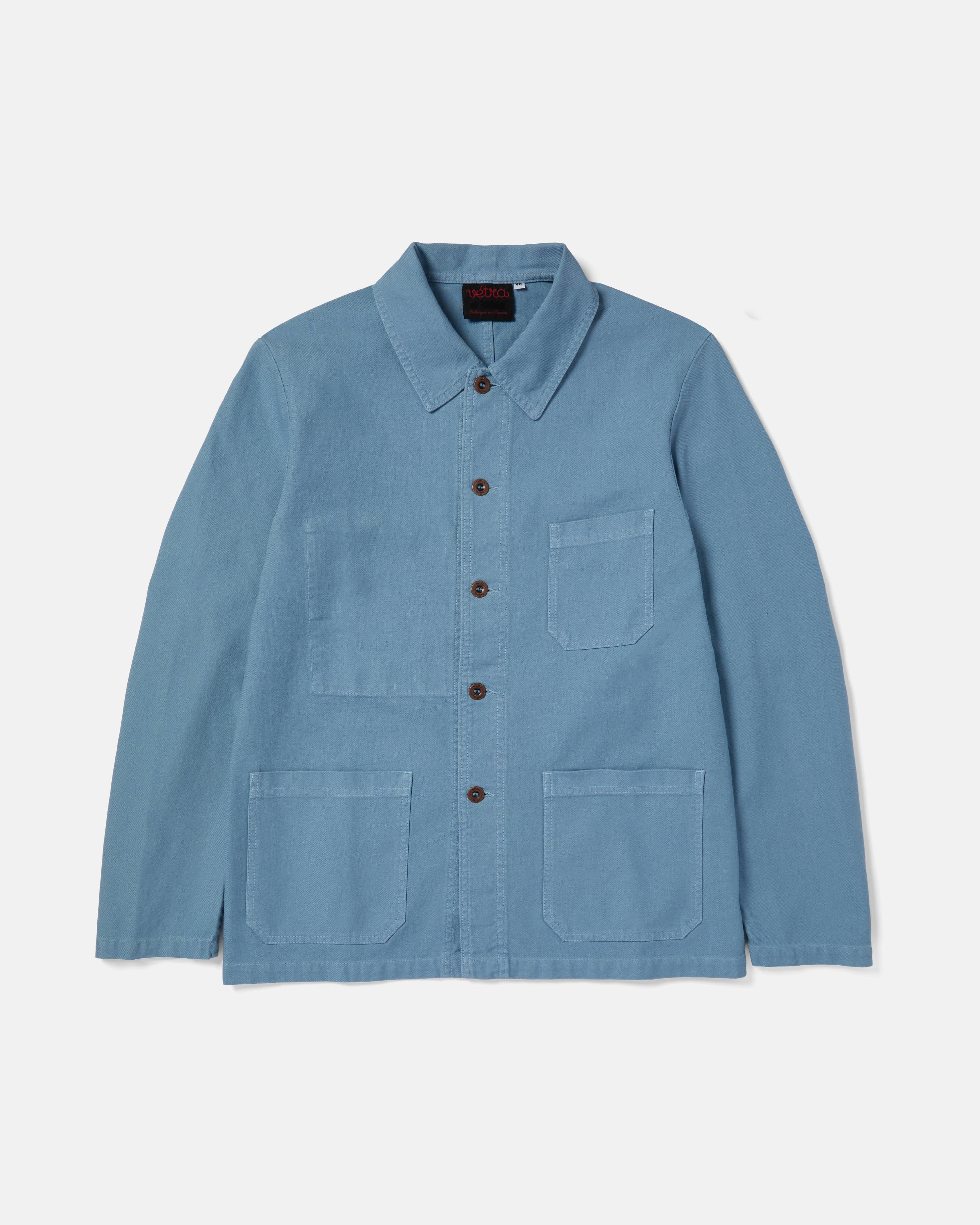 Cloud Vetra cotton twill chore jacket front view